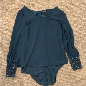 Teal Size Small Cute Top